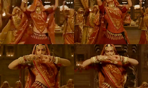 దీపిక నడుం దాచిపెట్టారు