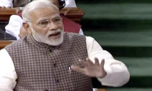 పార్లమెంట్‌లో చెలరేగిపోయిన ప్రధాని మోడీ