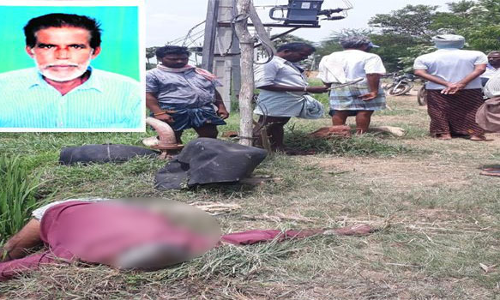 విద్యుదాఘాతానికి రైతు మృతి