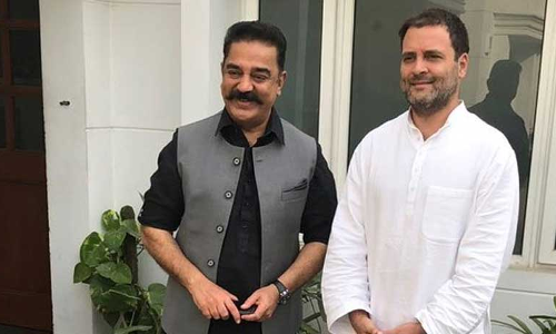 రాహుల్ గాంధీతో భేటీ అయిన కమల్ హాసన్.. దానిపైనే చర్చ?