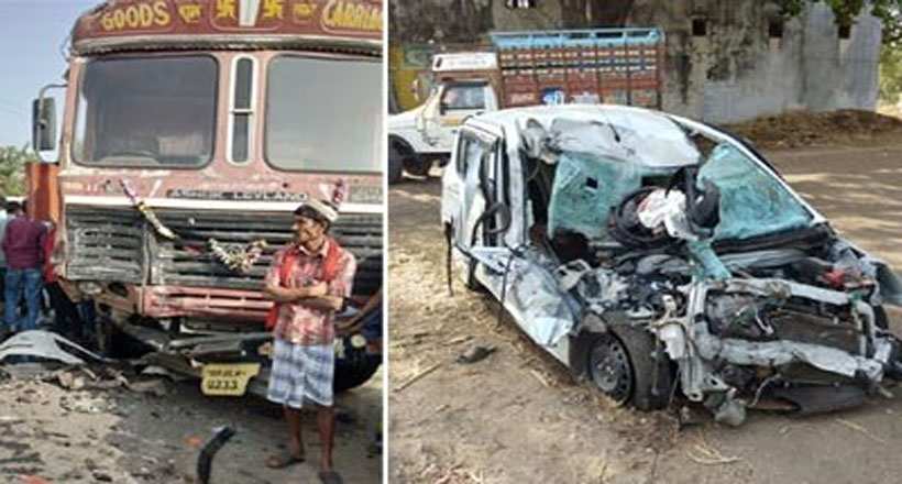 ఘోర ప్రమాదం... ఒకే కుటుంబంలో ఏడుగురు మృతి...