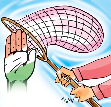 కాంగ్రెస్పై విలీనాస్త్రం..శాసనసభలోనూ విపక్ష హోదాకు గండి కొట్టాలనే.. కాంగ్రెస్పై విలీనాస్త్రం..శాసనసభలోనూ విపక్ష హోదాకు గండి కొట్టాలనే..