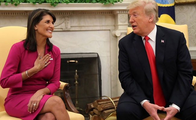 నిక్కీహేలీ రాజీనామా.. ట్రంప్ కూతురికి లైన్ క్లియర్