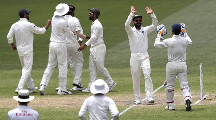 మొదటి టెస్టులో టీమిండియా గెలుపు..