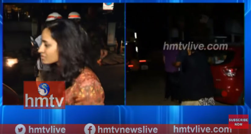 డ్రంక్ అండ్ డ్రైవ్ లో దొరికిన యువతి చేసిన పని చూస్తే..