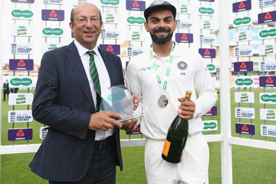 కోహ్లీ షాంపైన్‌ బాటిల్‌ కథ