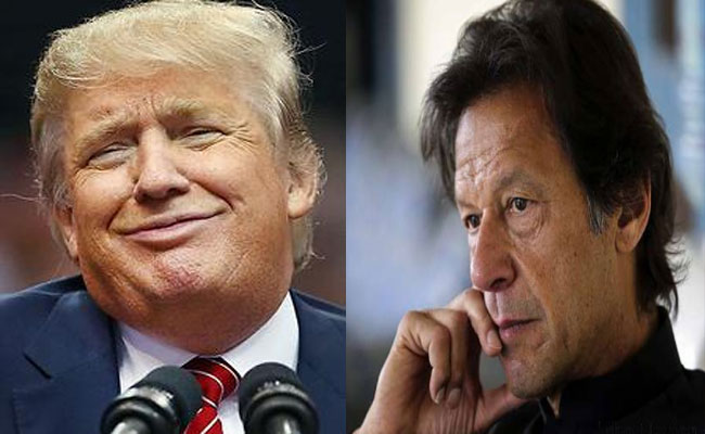 పాక్ ప్రధానికి ఝలక్ ఇచ్చిన ట్రంప్