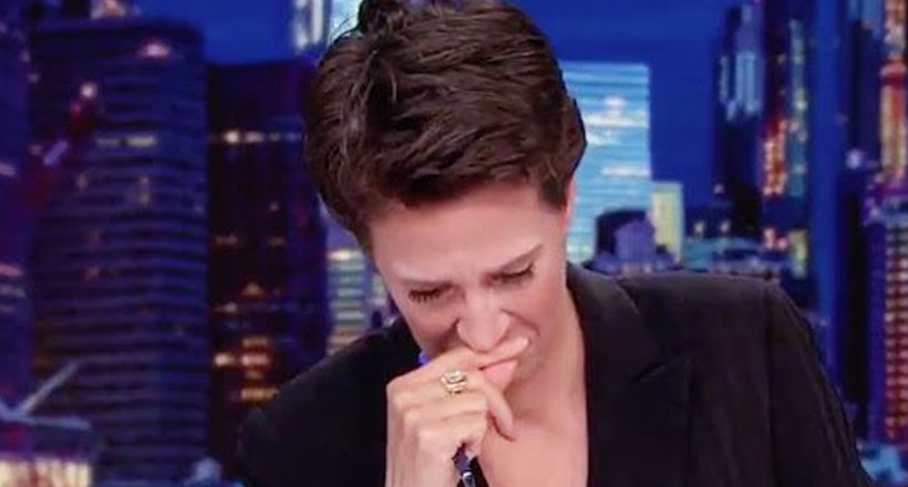 న్యూస్ చదువుతూ.. లైవ్ లోనే ఏడ్చిన యాంకర్..