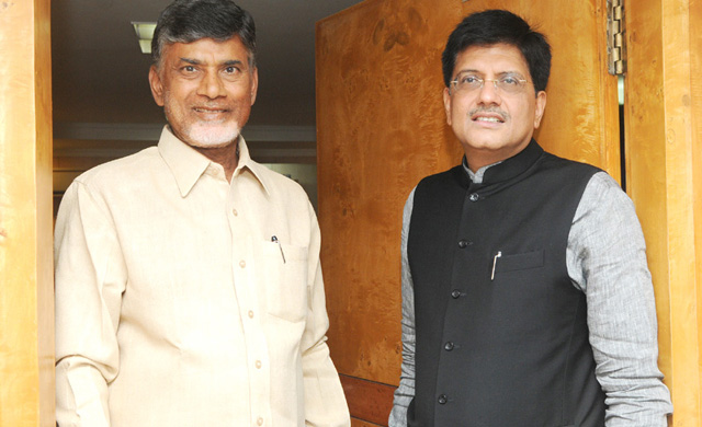 టీడీపీని డిఫెన్స్ లో పడేసిన పియూష్ గోయోల్ వ్యాఖ్యలు టీడీపీని డిఫెన్స్ లో పడేసిన పియూష్ గోయోల్ వ్యాఖ్యలు