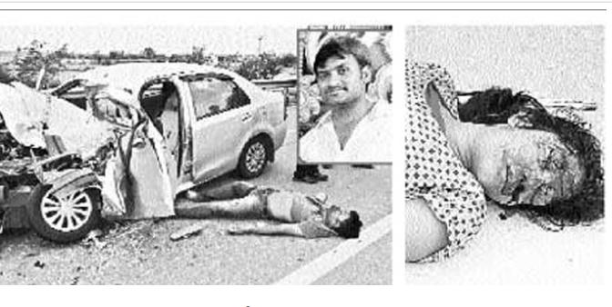 తీవ్ర విషాదం.. తల్లి అంత్యక్రియలకు వెళుతూ కొడుకు,మహిళ మృతి