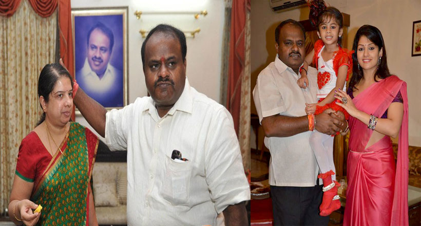 రాజీనామాచేసిన కుమారస్వామి.. బరిలోకి భార్య అనిత!