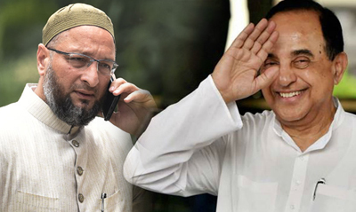 ఓవైసీకి సుబ్రమణ్యస్వామి స్ట్రాంగ్ కౌంటర్