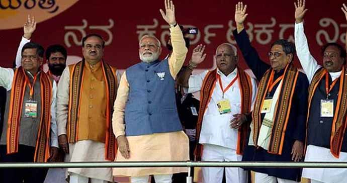 మోడీ వ్యూహ తంత్రం... కన్నడిగులను మెప్పిస్తుందా?