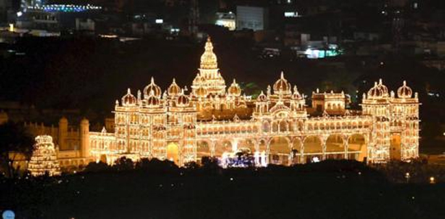 మైసూరు ప్యాలెస్ దసరా సంబరాలు..