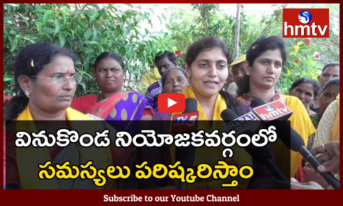 Vinukonda TDP MLA Candidate GV Anjaneyulu Wife Nilavathi Election Campaign