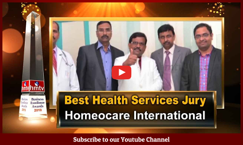 బెస్ట్ హెల్త్ సర్వీసెస్ జ్యూరీ అవార్డు @ Business Excellence Awards 2019