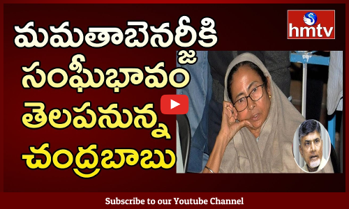 మమతా బెనర్జీ కి మద్దతుగా చంద్రబాబు