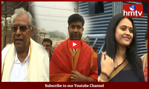 Tollywood Celebrities Visits Tirumala Temple