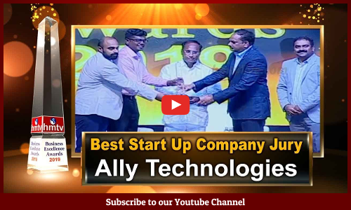 బెస్ట్ స్టార్టుప్ కంపెనీ అవార్డు @ Business Excellence Awards 2019