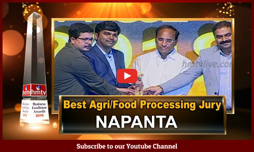 బెస్ట్ అగ్రికల్చర్ ఫుడ్ ప్రాసెసింగ్ జ్యూరీ  అవార్డు @ Business Excellence Awards 2019