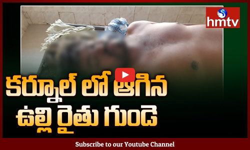 ఆగిన ఉల్లి రైతు గుండె