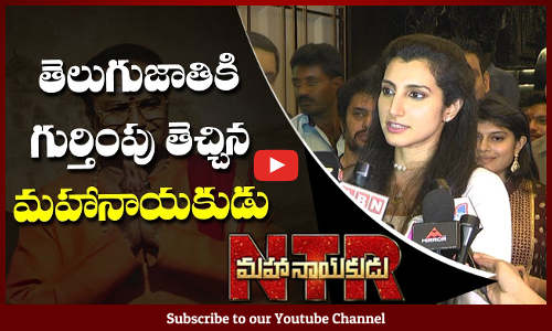 తెలుగుజాతికి గుర్తింపు తెచ్చిన మహానాయకుడు