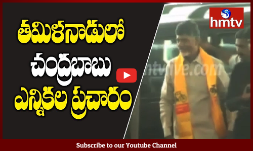 తమిళనాడులో చంద్రబాబు ఎన్నికల ప్రచారం