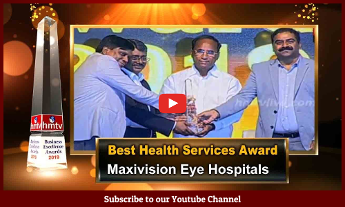 బెస్ట్ హెల్త్ సర్వీసెస్ అవార్డు @ Business Excellence Awards 2019
