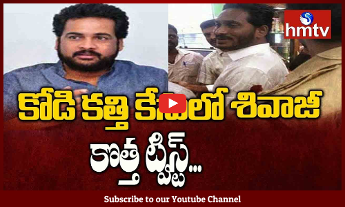 కోడి కత్తి కేసులో కొత్త ట్విస్ట్‌